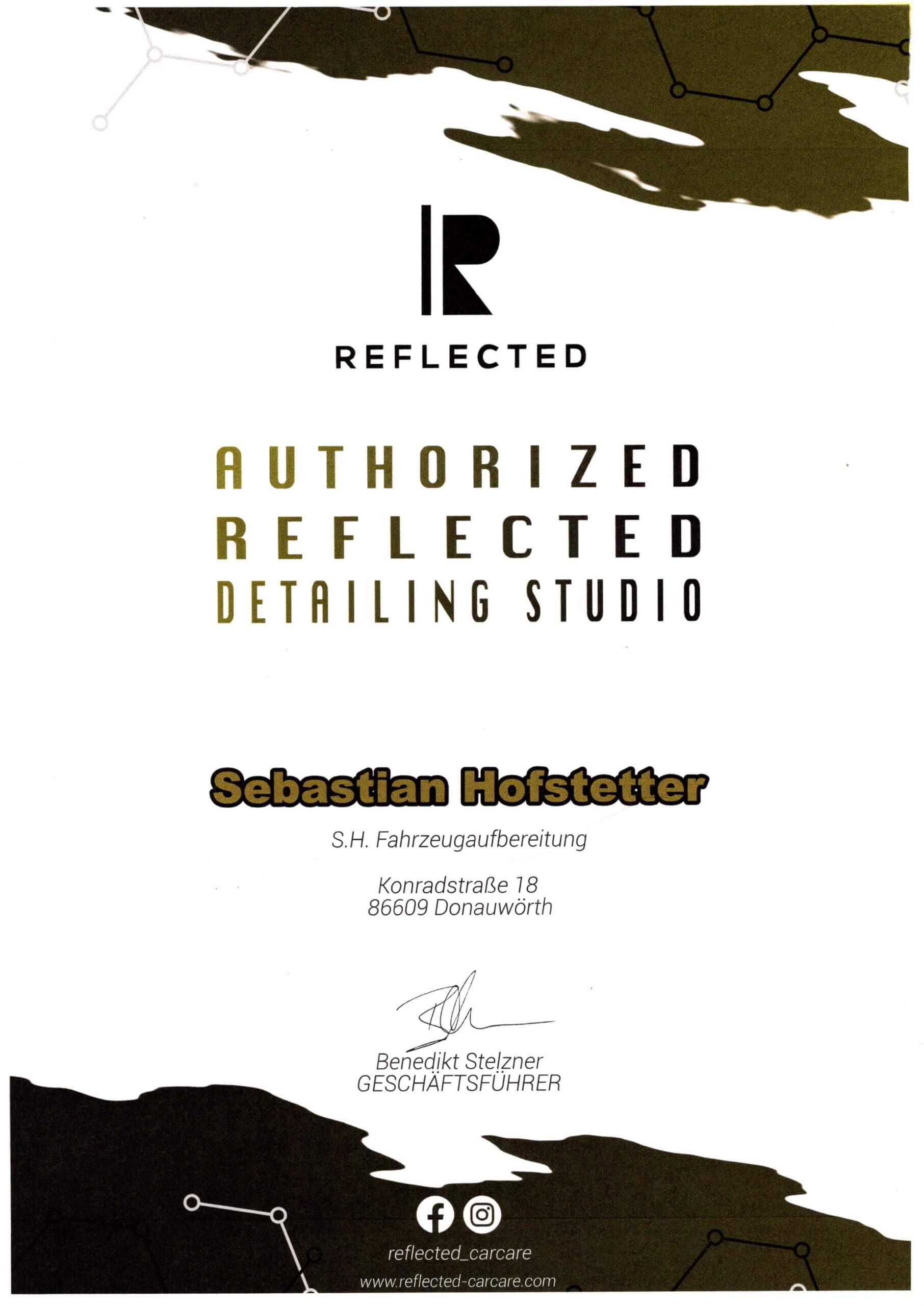 Authorized Reflected Detailing Studio